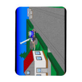 Magnet Flexible Construction de routes (Vertical)