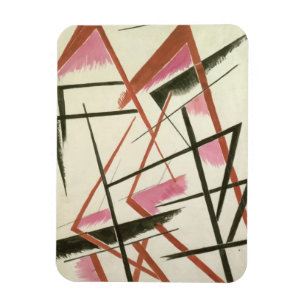 Magnet Flexible Construction linéaire, c.1921 (gouache sur le