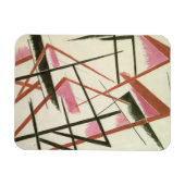 Magnet Flexible Construction linéaire, vers 1921 (gouache sur papi (Horizontal)