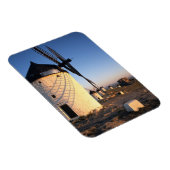Magnet Flexible Consuegra, La Mancha, Espagne, moulins à vent (Côté Droit)