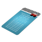 Magnet Flexible Contact d'urgence du camion-feu (Côté Gauche)