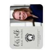 Magnet Flexible Contact professionnel Info photo Immobilier (Vertical)