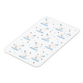 Magnet Flexible Conte de fée du lac Swan enchanté Swan couronné (Côté Gauche)