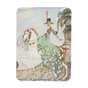 Magnet Flexible Conte de fées vintage, Princesse Minette, Kay Niel