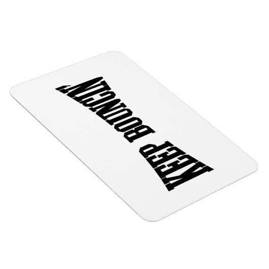 Magnet Flexible Continuez à rebondir. (Côté Droit)