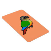 Magnet Flexible Conure à côté jaune Birdorable (Côté Droit)