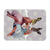 Magnet Flexible Conversation de lapin (Horizontal)