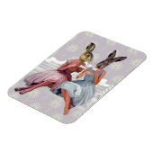 Magnet Flexible Conversation de lapin (Côté Gauche)