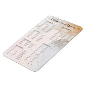 Magnet Flexible Conversion de cuisine rose abstrait moderne  (Côté Gauche)