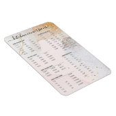 Magnet Flexible Conversion de cuisine rose abstrait moderne  (Côté Droit)