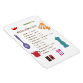 Magnet Flexible Conversions de cuisine (Côté Droit)