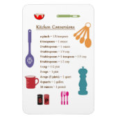 Magnet Flexible Conversions de cuisine (Vertical)