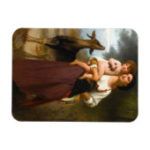Magnet Flexible Convoitise de William Bouguereau (Horizontal)