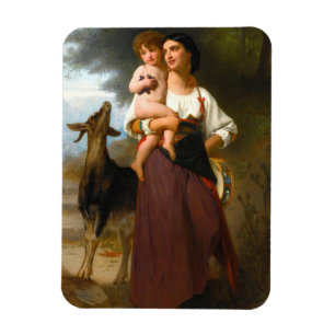 Magnet Flexible Convoitise de William Bouguereau