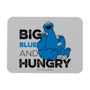 Magnet Flexible Cookie Monster Big Blue & Hungry