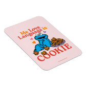 Magnet Flexible Cookie Monster | Citation de la Saint Valentin (Côté Droit)