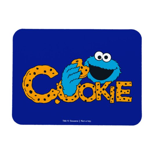 Magnet Flexible Cookie Monster | Cookie ! (Horizontal)