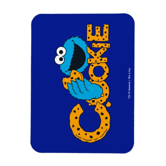 Magnet Flexible Cookie Monster | Cookie ! (Vertical)