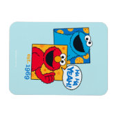 Magnet Flexible Cookie Monster & Elmo | Ha Ha Yeah (Horizontal)