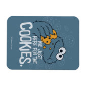 Magnet Flexible Cookie Monster | Je suis juste ici pour les cookie (Horizontal)