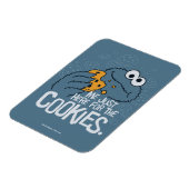 Magnet Flexible Cookie Monster | Je suis juste ici pour les cookie (Côté Gauche)