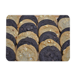 Magnet Flexible Cookies blanc et chocolat