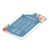 Magnet Flexible Cooking Conversion Chart | Blue Jar (Côté Gauche)