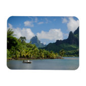 Magnet Flexible Cook's Bay, Moorea aimant rectangulaire (Horizontal)