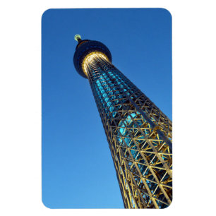 Magnet Flexible Cool Blue Tokyo Skytree : Japon