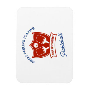 Magnet Flexible Cool de Pickleball design à porter