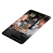 Magnet Flexible Cool moderne amusant Photo Brother Définition (Côté Gauche)