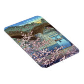 Magnet Flexible Cool oriental japonais Hasui kawase pont (Côté Droit)