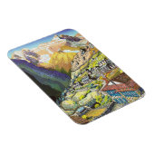 Magnet Flexible Cool oriental Namche Bazar Tibet (Côté Droit)