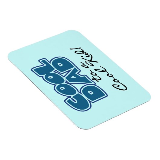 Magnet Flexible Cool papa à un Cool cadeaux pour enfants (Côté Droit)