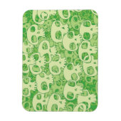 Magnet Flexible Cool skulls (Vertical)