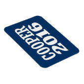 Magnet Flexible Cooper - Roy Cooper 2016 (Côté Droit)