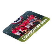 Magnet Flexible Cooperstown NY Baseball Custom Team Photo (Côté Gauche)