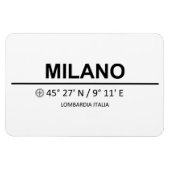 Magnet Flexible Coordonnées Milano (Horizontal)