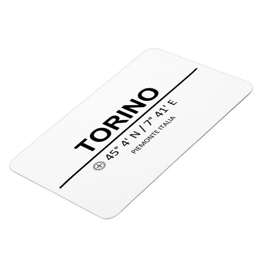 Magnet Flexible Coordonner Torino (Côté Gauche)