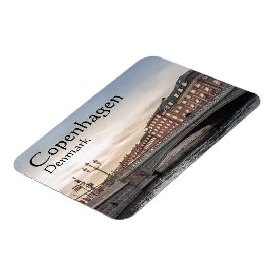 Magnet Flexible Copenhague Danemark (Côté Gauche)