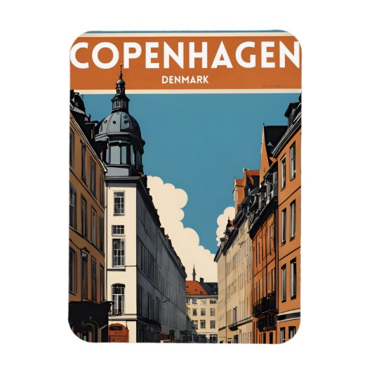 Magnet Flexible Copenhague Danemark (Vertical)