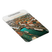Magnet Flexible Copenhague Danemark City View (Côté Droit)