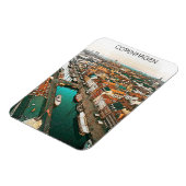 Magnet Flexible Copenhague Danemark City View (Côté Gauche)