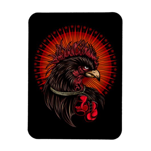 Magnet Flexible Coq de boîte (Vertical)