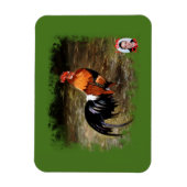 Magnet Flexible Coq/Gaulois/Rooster (Vertical)