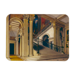 Magnet Flexible Coque d'escalier, Buckingham House, de "L'histoire