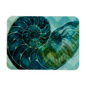 Magnet Flexible Coque spirale Turquoise (Horizontal)