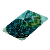 Magnet Flexible Coque spirale Turquoise (Côté Gauche)