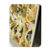 Magnet Flexible Coques de pâtes cuites avec remplissage d'épinards (Vertical)