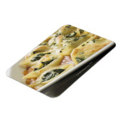 Magnet Flexible Coques de pâtes cuites avec remplissage d'épinards (Côté Gauche)